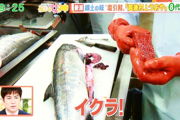 このイクラは醤油漬けになります。