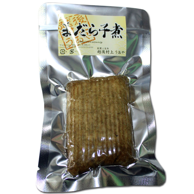 真鱈 まだら 子煮 鮭の町村上で創業0年の老舗 越後村上うおや