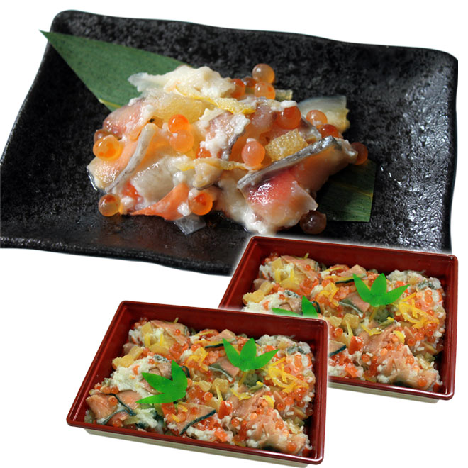 鮭の飯寿司 1kg (500g×2)