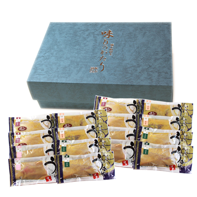 うおや味ものがたり 西京漬 4種×4切 計16切セット