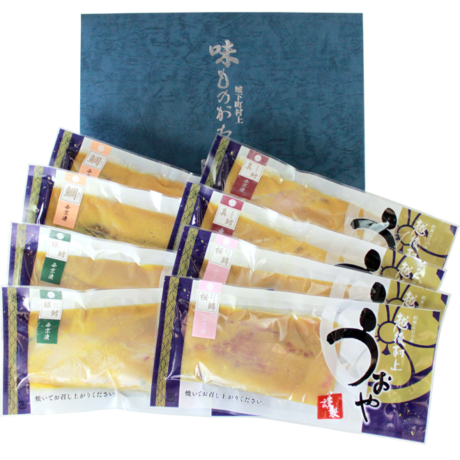 うおや味ものがたり 西京漬 4種×2切　計8切セット