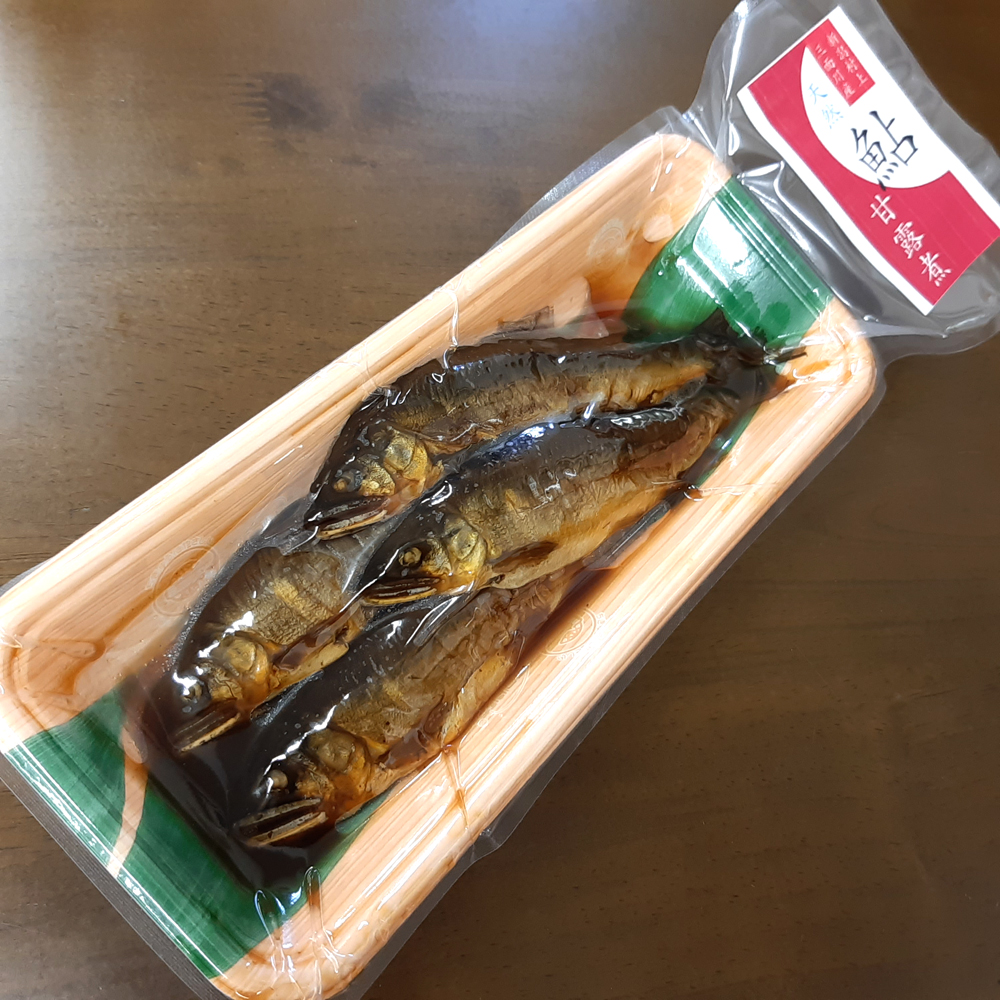 三面川産 天然鮎の甘露煮