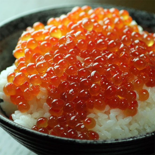 鮭の醤油はらこ