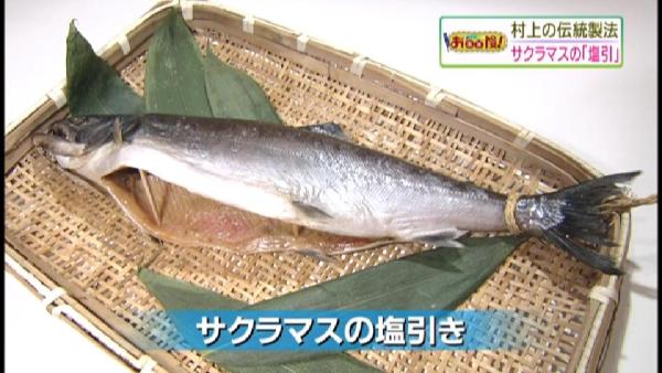サクラマスの塩引き