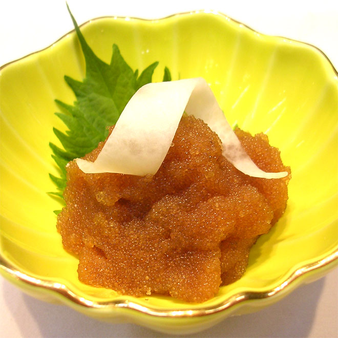 真鱈子醤油漬