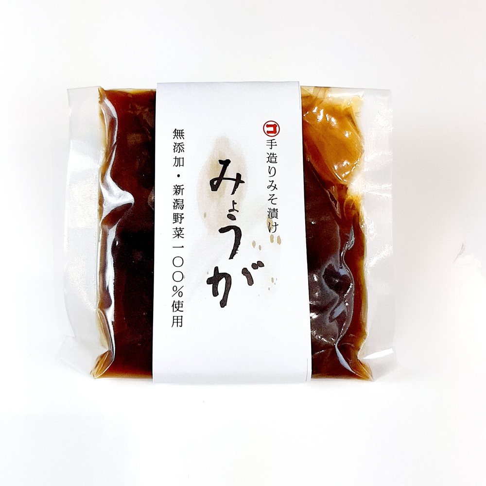 みょうがみそ漬け