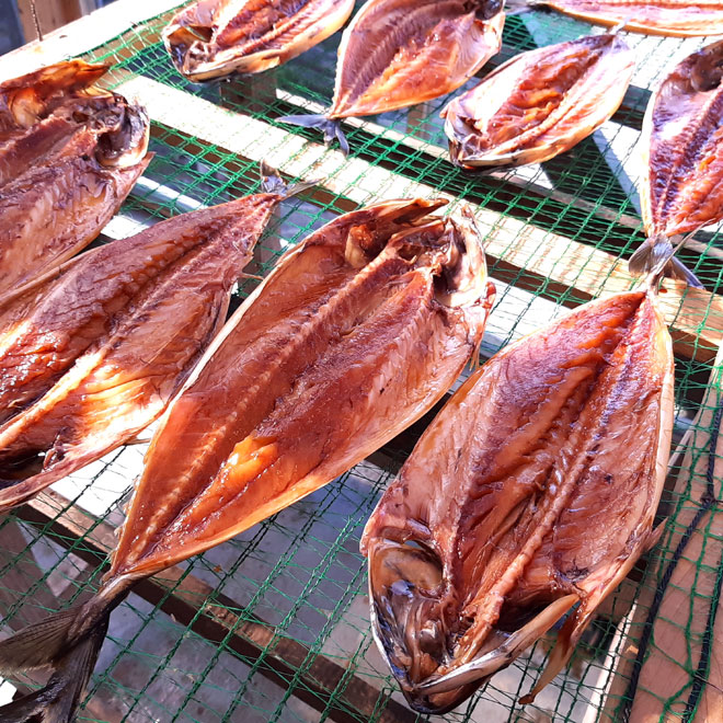 さばの開き醤油干し